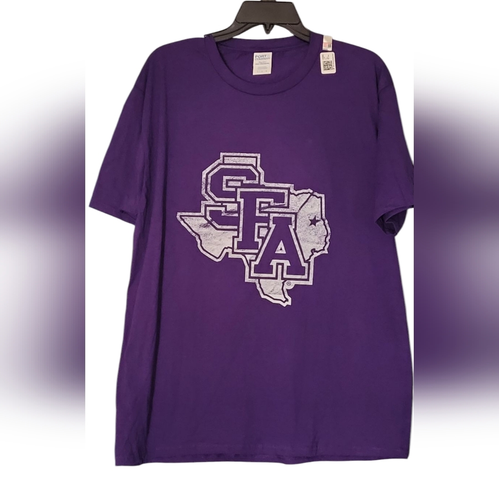 Port & Company Vibrant Purple Tee
